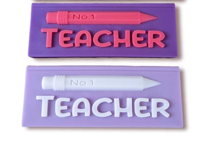 Number 1 Teacher Wax Snap Bar