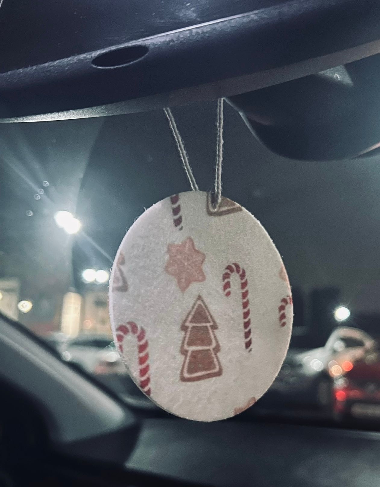 Christmas Design Hanging Card Car Freshener  ~ Sol Collection (SDJ)