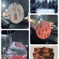 Christmas Design Hanging Card Car Fresheners ~ Sweet & Fruity Scents