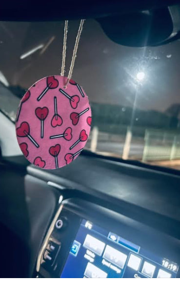 Valentines Hanging Car Freshener