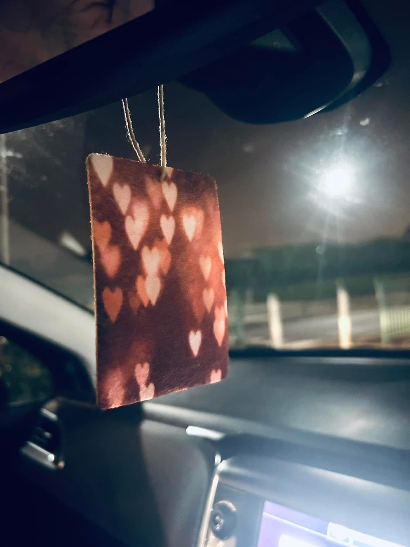 Valentines Hanging Car Freshener