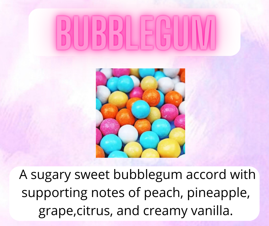 Wax - 3D Bubble Bar - Sweet & Fruity Scents