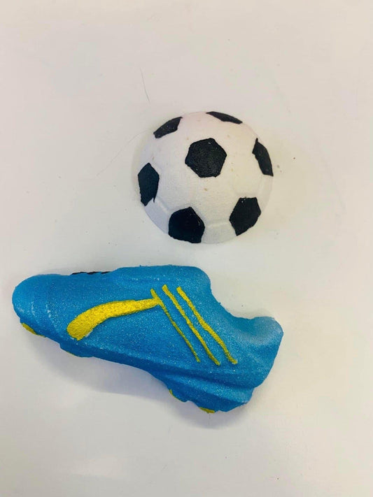 Mini Football & Boot Bath Bomb Set